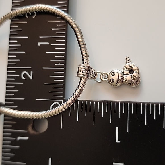 RattleSNAKE Charm for European Style Bracelets Fits Pandora Systems - Picture 3 of 3